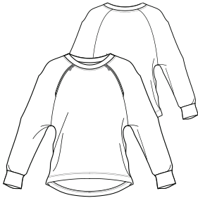 Moldes de confeccion para DAMA Tallas Grandes Remera 2969